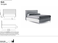 Letto Bob Stripes Folding Box