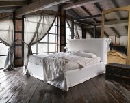 Letto Chloè con Contenitore e Mantovana – Eleganza Romantica | GardiniStore