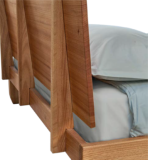 Letto legno massello Duo giroletto senza rete