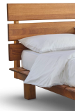 Letto legno massello Grace, testata a 3 listoni