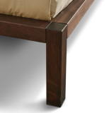 Letto legno massello Isaia con testata