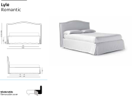 Letto Lyle Romantic Folding Box