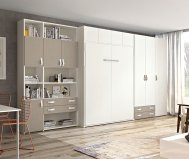 Letto a scomparsa matrimoniale Spazio Prof. 62