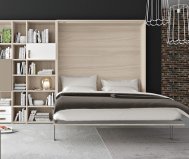 Letto a scomparsa matrimoniale Spazio prof. 39