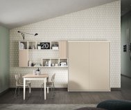 Letto a scomparsa matrimoniale Spazio Prof. 39