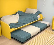 Letto Singolo con secondo Letto Estraibile | Gardinistore