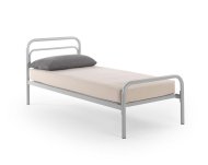 Letto singolo in metallo Delfino