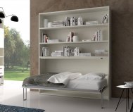 Libreria letto Singolo a Scomparsa Orizzontale Spazio Prof.39