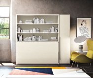 Libreria letto Singolo a Scomparsa Orizzontale Spazio Prof.39