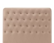 Letto sommier con testata Capitonné singolo e matrimoniale