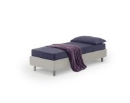 Letto sommier imbottito singolo e matrimoniale