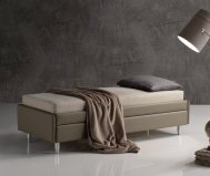 Divano letto a castello ALEXIS BASSO in ecopelle | Gardinistore