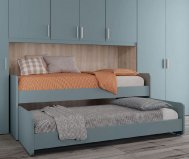 Letto scorrevole New Roll – Doppio letto salvaspazio per camerette | Gardinistore