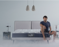 Materasso fresco traspirante MagniCool con effetto massaggiante e supporto ergonomico