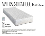 Materasso Sanremo Antiacaro, Anallergico, Ignifugo classe 1IM
