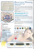 Materasso Benessere Memory sfoderabile, anallergico e antiacaro