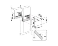 Microonde steam finitura in vetro nero da 60 cm Whirlpool - W7MN840