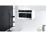 Microonde steam finitura in vetro nero da 60 cm Whirlpool - W7MN840