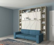 SPACE BED SOFA double bed vertical P62