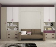 SPACE BED SOFA double bed vertical P62