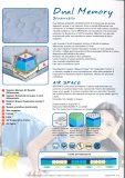 MATTRESS DUAL MEMORY removable