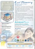 ECO-MEMORY MATERASSO removable anti-mite anti-allergic