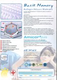 MATTRESS BASIK MEMORY removable hypoallergenic anti-mite