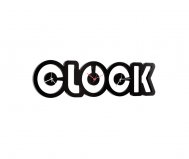 OROLOGIO BLACK CLOCK PINTDECOR