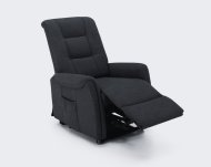 Poltrona relax Cristina 1 motore - grigio scuro