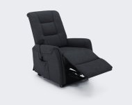 Poltrona relax Cristina 1 motore - grigio scuro
