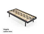 Rete Afrodite con doghe in faggio e fasce elastiche a rinforzo