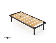 Rete Lyra in ferro con doghe in faggio – Ortopedica | Gardinistore