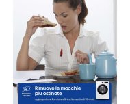 Samsung Lavatrice 8 kg EcoBubble con Wi-Fi, Vapore Igienizzante, 1400 giri/min, Classe A - WW80CGC04DAE