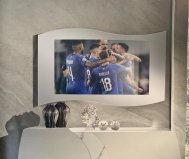 Specchio TV cornice ad onda - Gardinistore.it