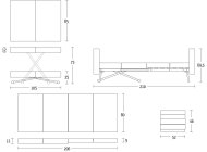 Table Transformable into Bed "Tabed"