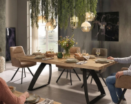 Tavolo da pranzo fisso in legno di rovere | Gardinistore