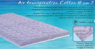 Topper Air Traspiration in cotone