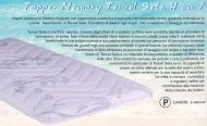 Topper Memory Tencel in seta