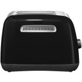 Tostapane, 2 fessure per tostare, 7 livelli di tostatura, Funzione scongelamento, colore NERO - KitchenAid 5KMT221EER